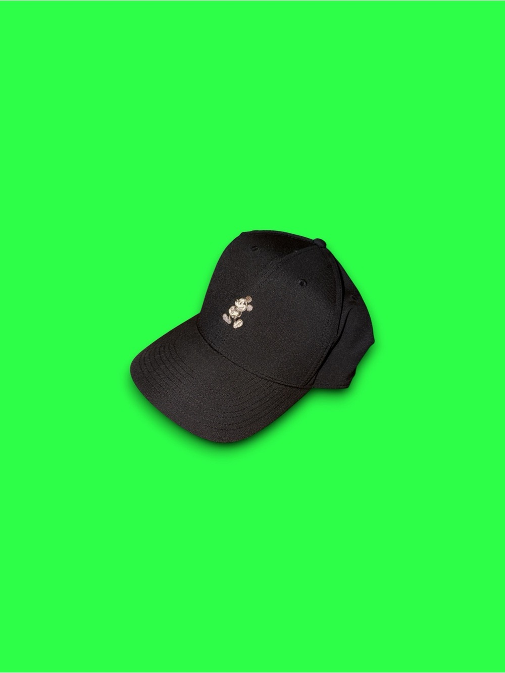 Nike Golf Disney Parks Legacy91 Mickey Mouse Hat Black Dri-Fit Strapback Cap New